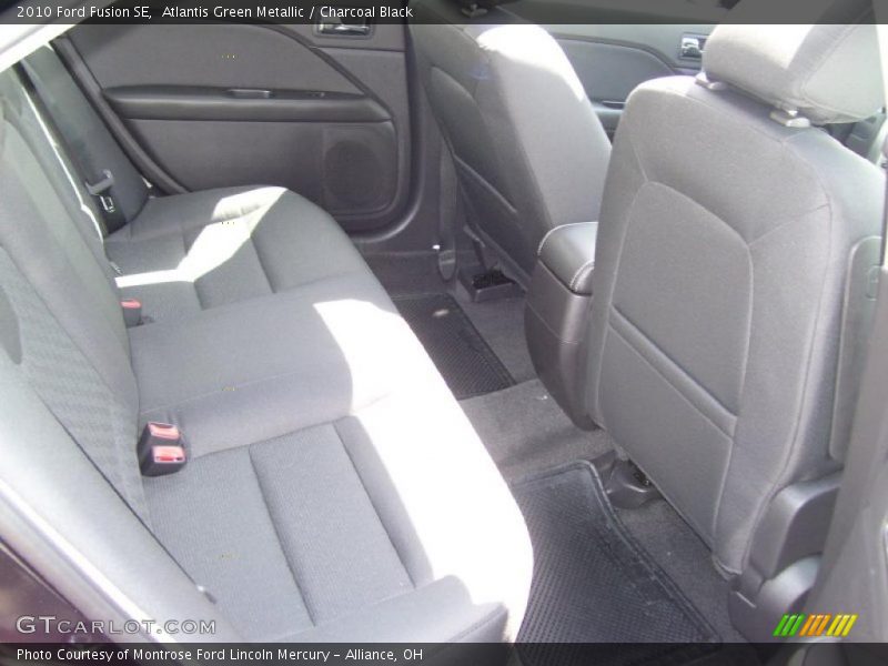 Atlantis Green Metallic / Charcoal Black 2010 Ford Fusion SE