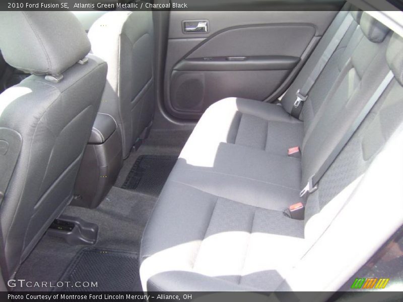 Atlantis Green Metallic / Charcoal Black 2010 Ford Fusion SE