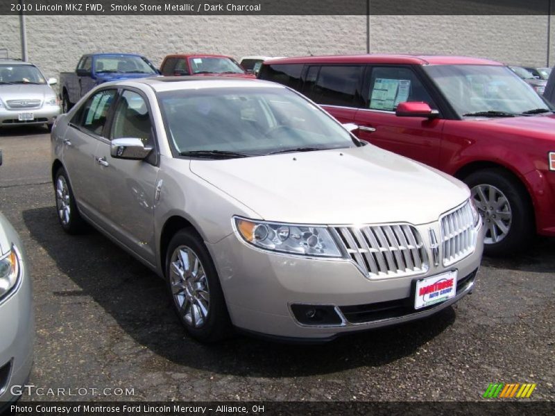 Smoke Stone Metallic / Dark Charcoal 2010 Lincoln MKZ FWD