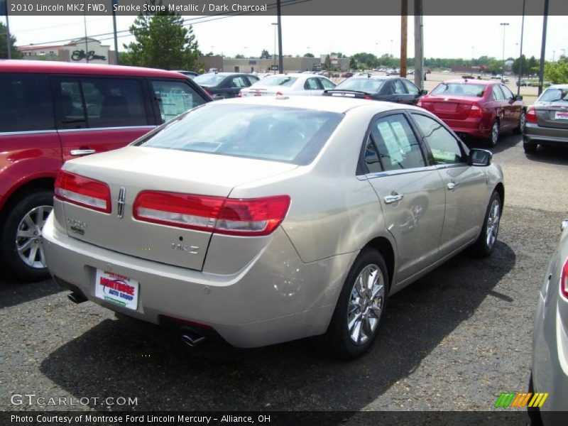 Smoke Stone Metallic / Dark Charcoal 2010 Lincoln MKZ FWD