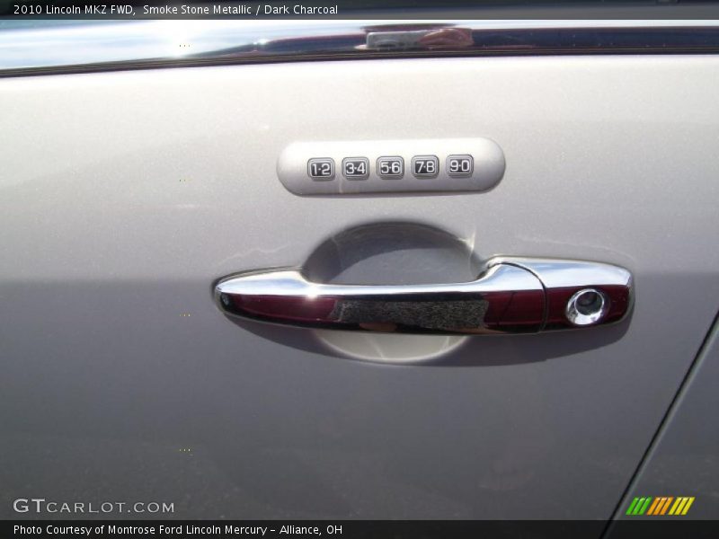 Smoke Stone Metallic / Dark Charcoal 2010 Lincoln MKZ FWD