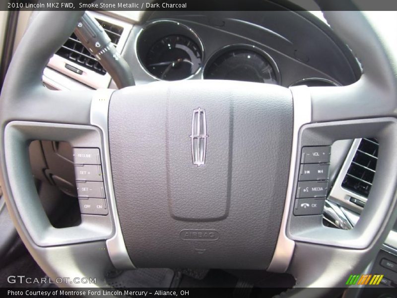 Smoke Stone Metallic / Dark Charcoal 2010 Lincoln MKZ FWD