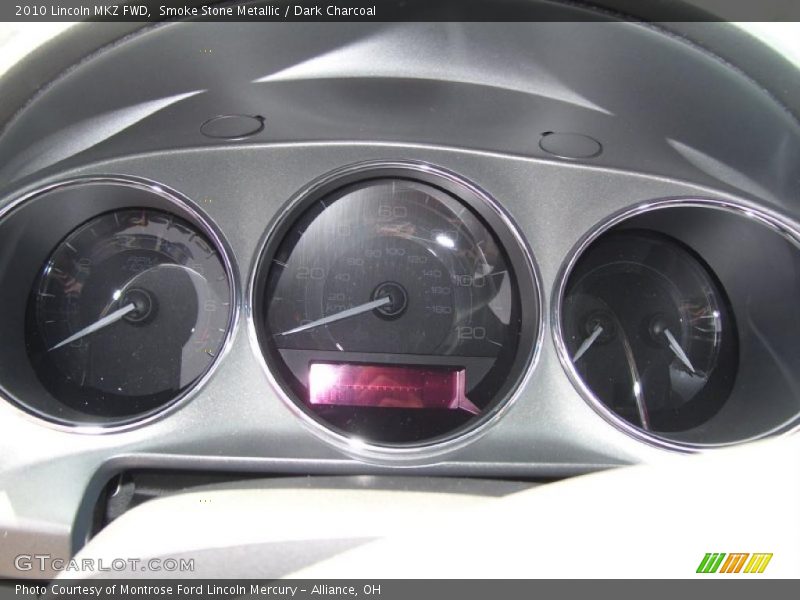 Smoke Stone Metallic / Dark Charcoal 2010 Lincoln MKZ FWD