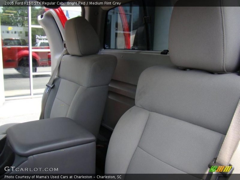 Bright Red / Medium Flint Grey 2005 Ford F150 STX Regular Cab