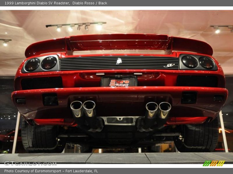 Diablo Rosso / Black 1999 Lamborghini Diablo SV Roadster