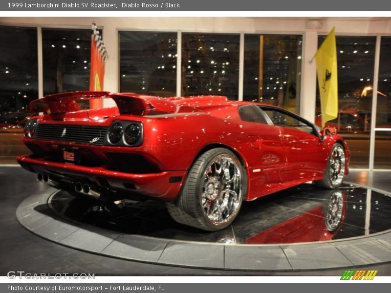 Diablo Rosso / Black 1999 Lamborghini Diablo SV Roadster