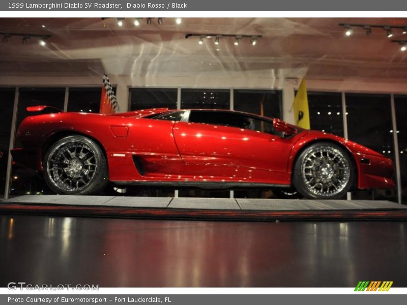 Diablo Rosso / Black 1999 Lamborghini Diablo SV Roadster
