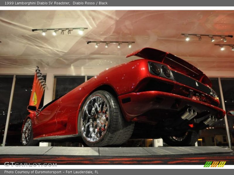 Diablo Rosso / Black 1999 Lamborghini Diablo SV Roadster