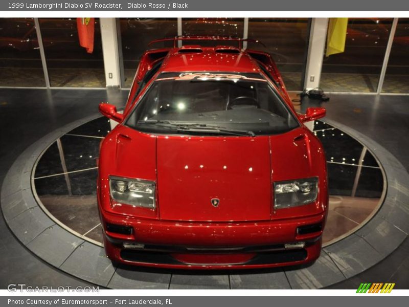 Diablo Rosso / Black 1999 Lamborghini Diablo SV Roadster