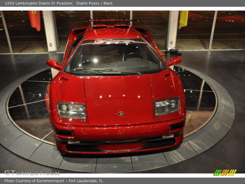 Diablo Rosso / Black 1999 Lamborghini Diablo SV Roadster