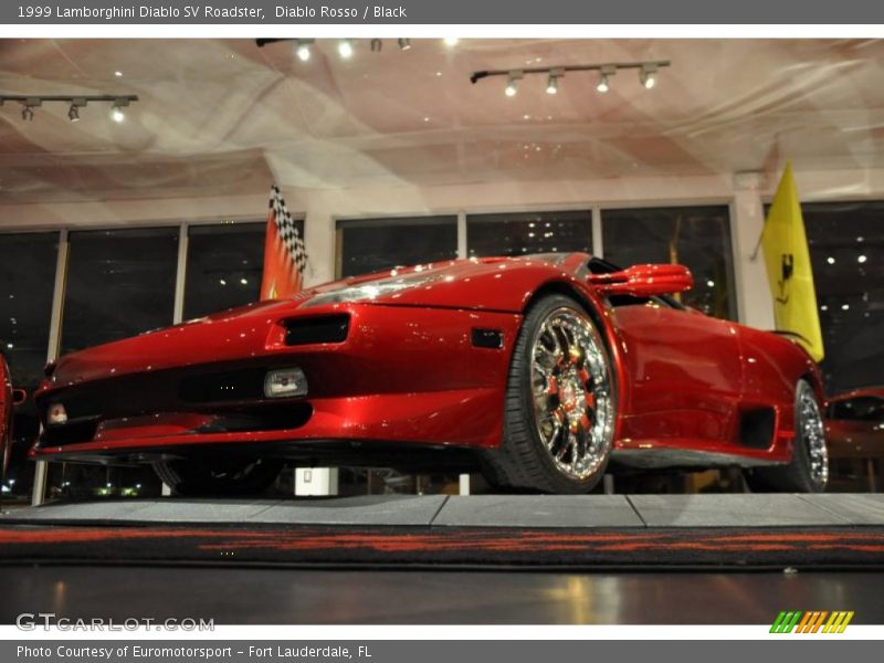 Diablo Rosso / Black 1999 Lamborghini Diablo SV Roadster