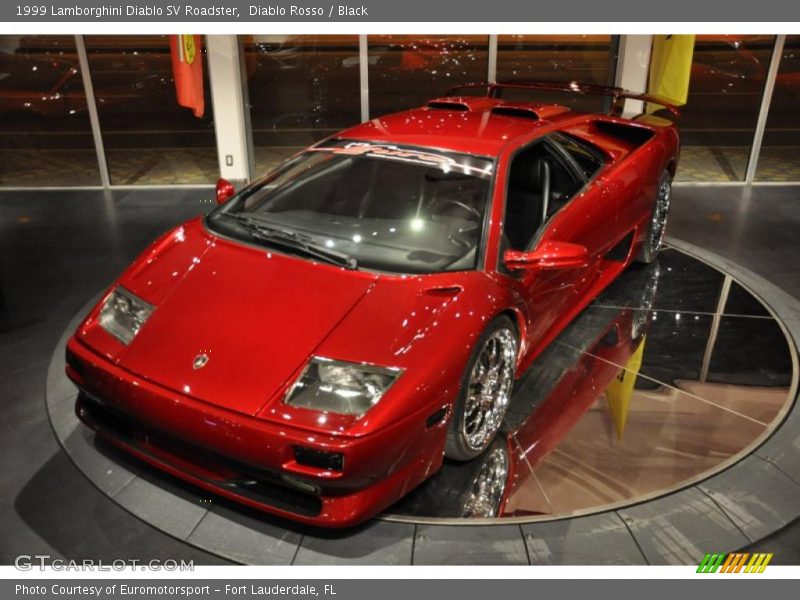 Diablo Rosso / Black 1999 Lamborghini Diablo SV Roadster