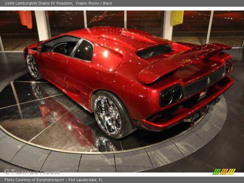 Diablo Rosso / Black 1999 Lamborghini Diablo SV Roadster