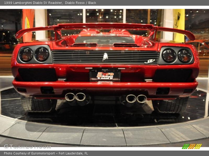 Diablo Rosso / Black 1999 Lamborghini Diablo SV Roadster