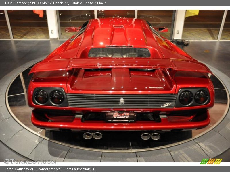 Diablo Rosso / Black 1999 Lamborghini Diablo SV Roadster