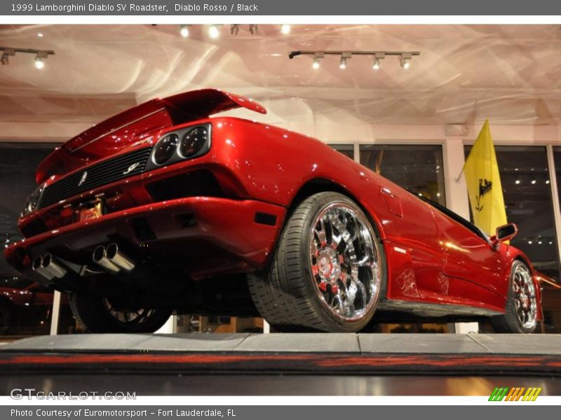 Diablo Rosso / Black 1999 Lamborghini Diablo SV Roadster