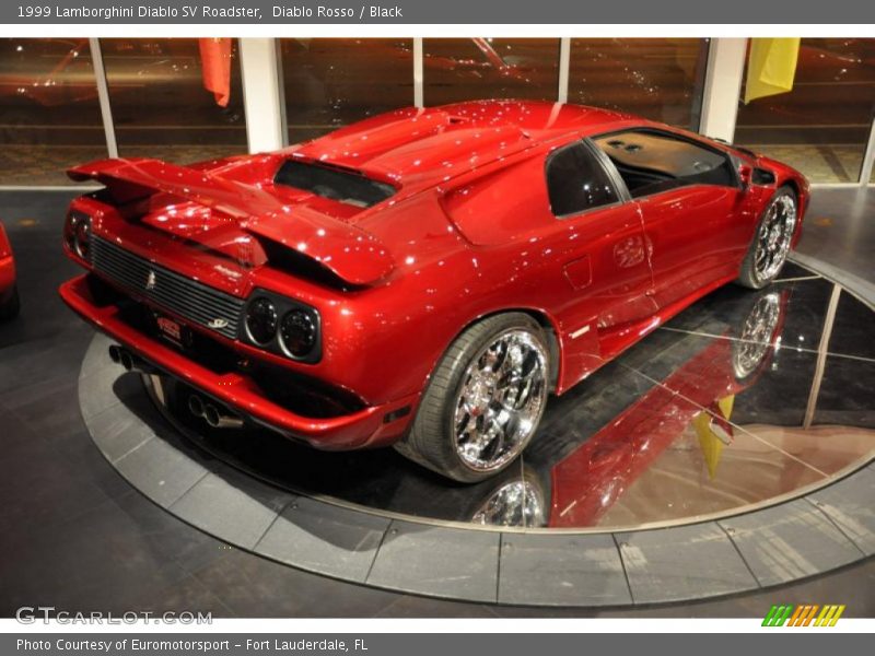 Diablo Rosso / Black 1999 Lamborghini Diablo SV Roadster