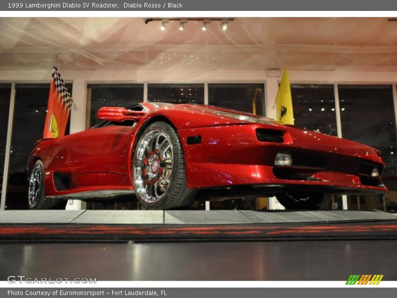 Diablo Rosso / Black 1999 Lamborghini Diablo SV Roadster