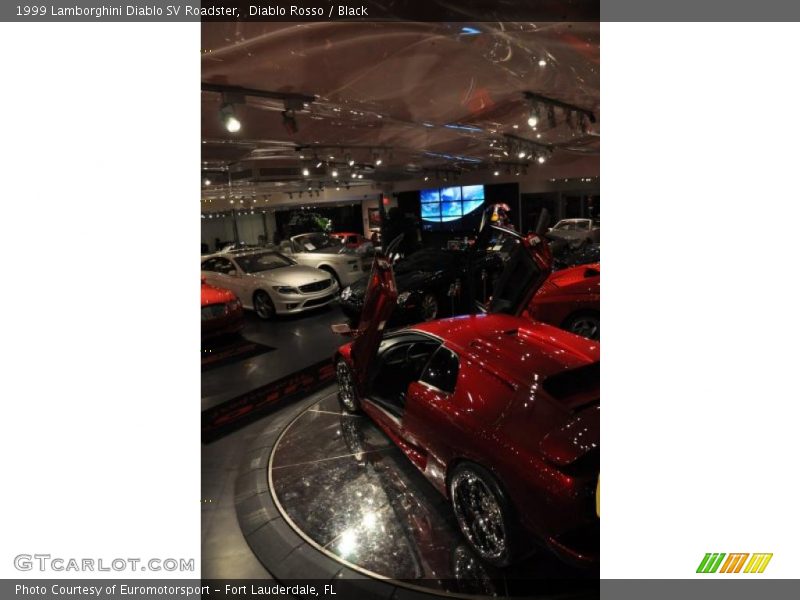 Diablo Rosso / Black 1999 Lamborghini Diablo SV Roadster