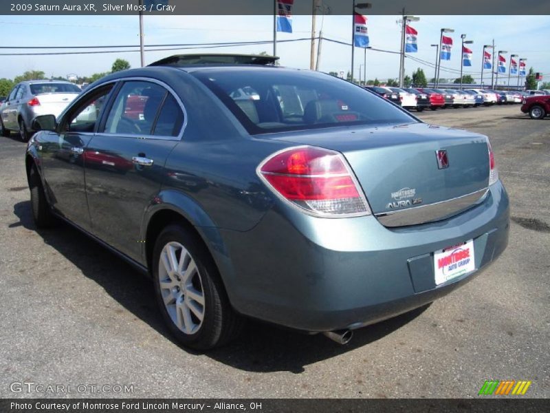 Silver Moss / Gray 2009 Saturn Aura XR