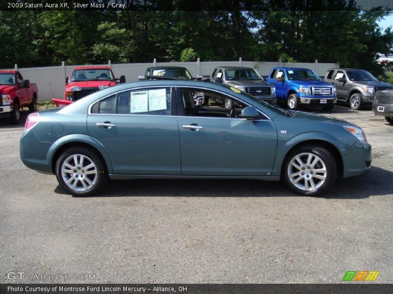 Silver Moss / Gray 2009 Saturn Aura XR