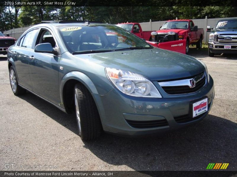 Silver Moss / Gray 2009 Saturn Aura XR