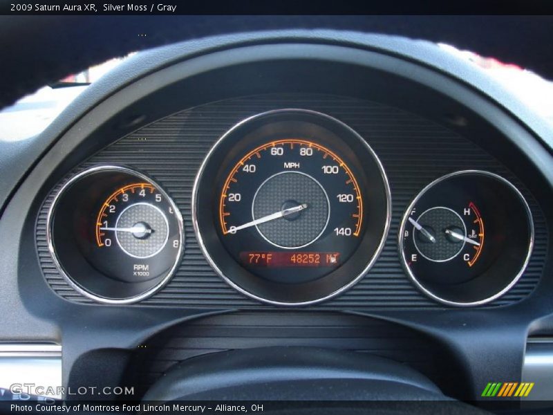 Silver Moss / Gray 2009 Saturn Aura XR