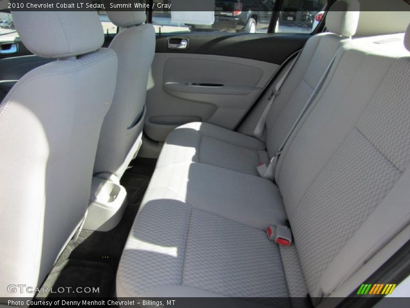 Summit White / Gray 2010 Chevrolet Cobalt LT Sedan