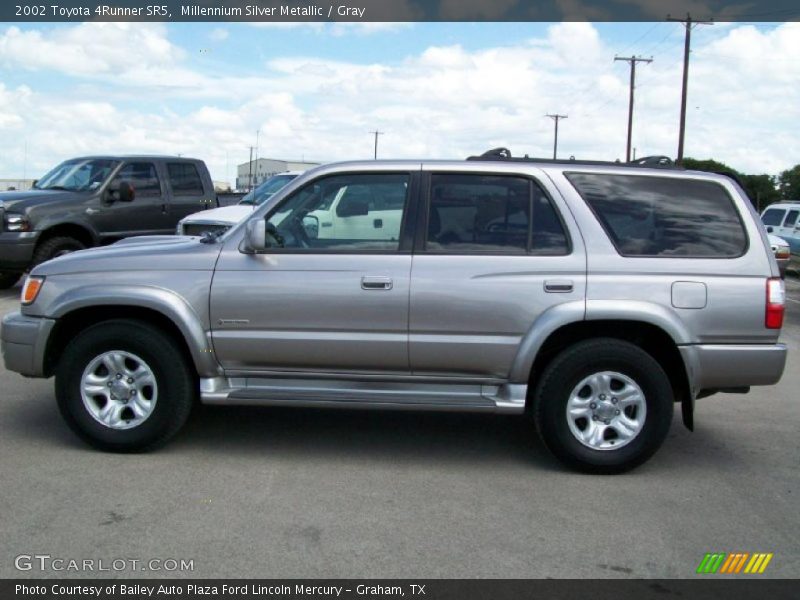 Millennium Silver Metallic / Gray 2002 Toyota 4Runner SR5