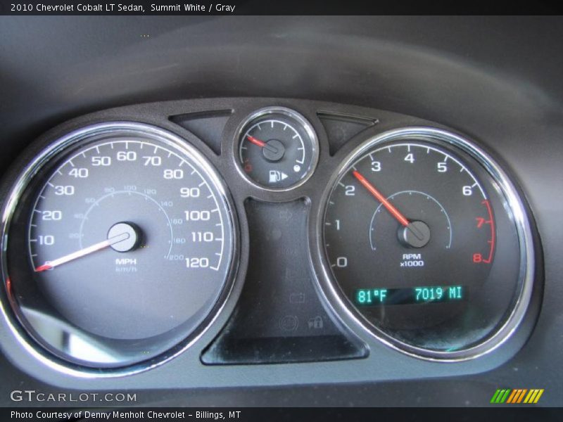 Summit White / Gray 2010 Chevrolet Cobalt LT Sedan