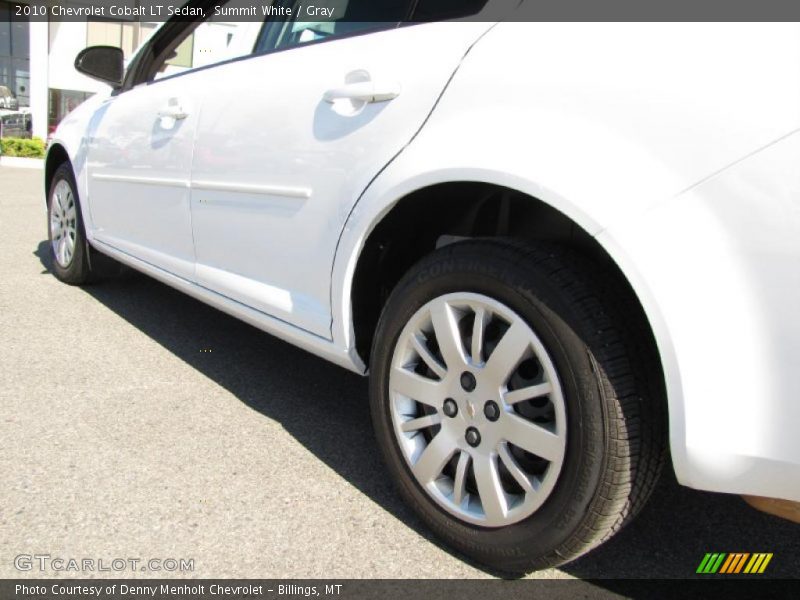 Summit White / Gray 2010 Chevrolet Cobalt LT Sedan