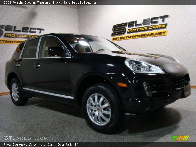 Black / Sand Beige Full Leather 2008 Porsche Cayenne Tiptronic
