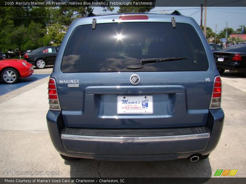 Norsea Blue Metallic / Pebble/Light Parchment 2005 Mercury Mariner V6 Premier