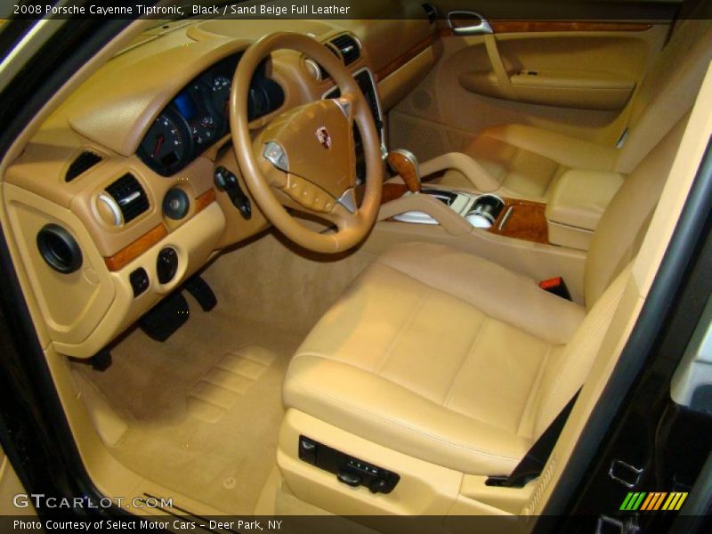 Black / Sand Beige Full Leather 2008 Porsche Cayenne Tiptronic