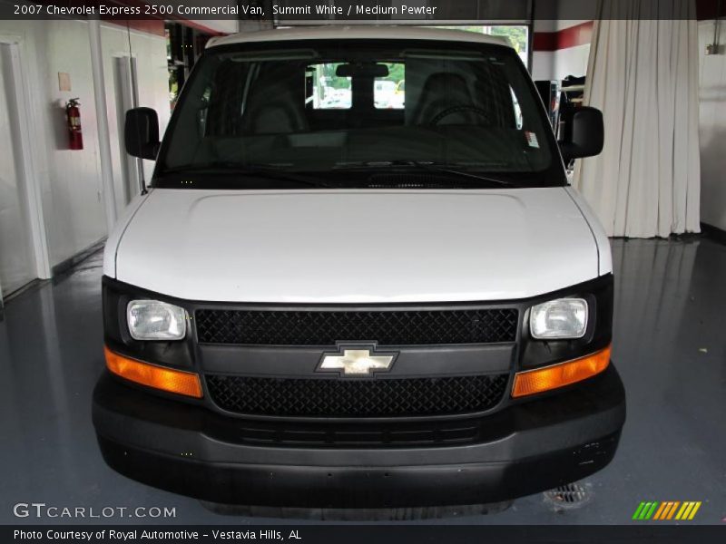 Summit White / Medium Pewter 2007 Chevrolet Express 2500 Commercial Van