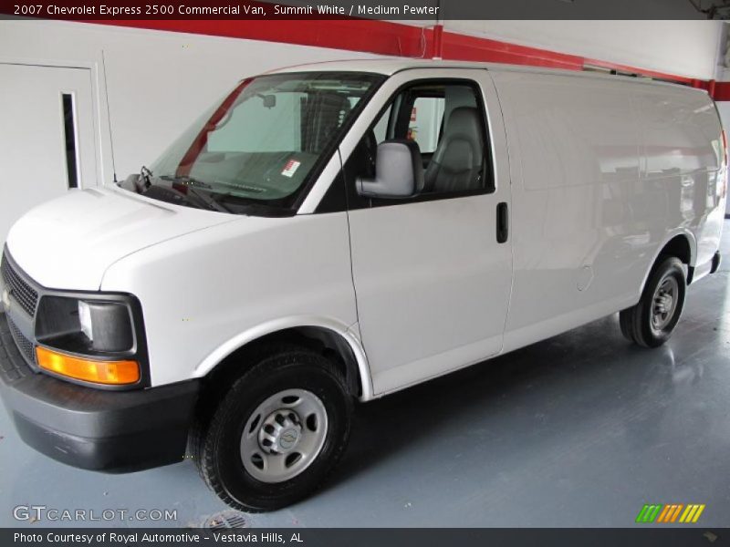 Summit White / Medium Pewter 2007 Chevrolet Express 2500 Commercial Van