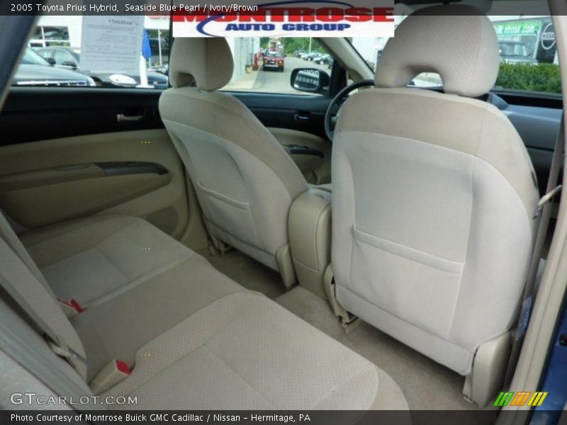 Seaside Blue Pearl / Ivory/Brown 2005 Toyota Prius Hybrid