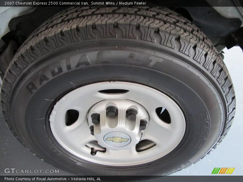 Summit White / Medium Pewter 2007 Chevrolet Express 2500 Commercial Van