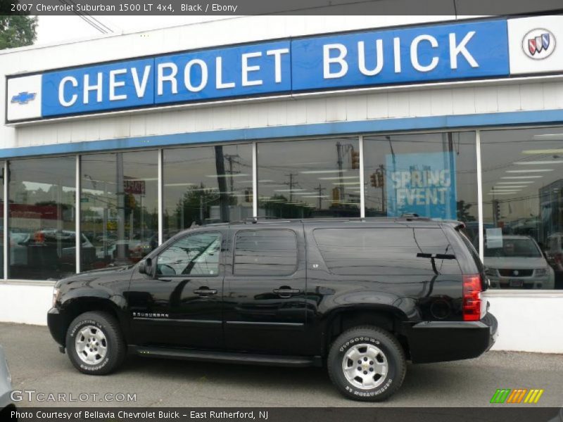 Black / Ebony 2007 Chevrolet Suburban 1500 LT 4x4