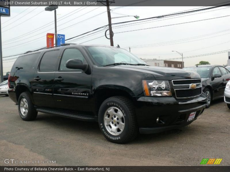 Black / Ebony 2007 Chevrolet Suburban 1500 LT 4x4