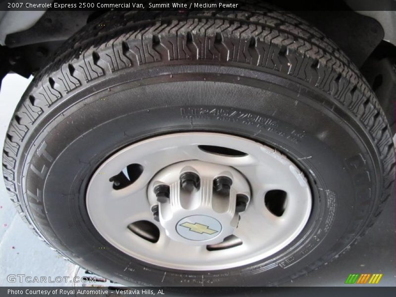 Summit White / Medium Pewter 2007 Chevrolet Express 2500 Commercial Van
