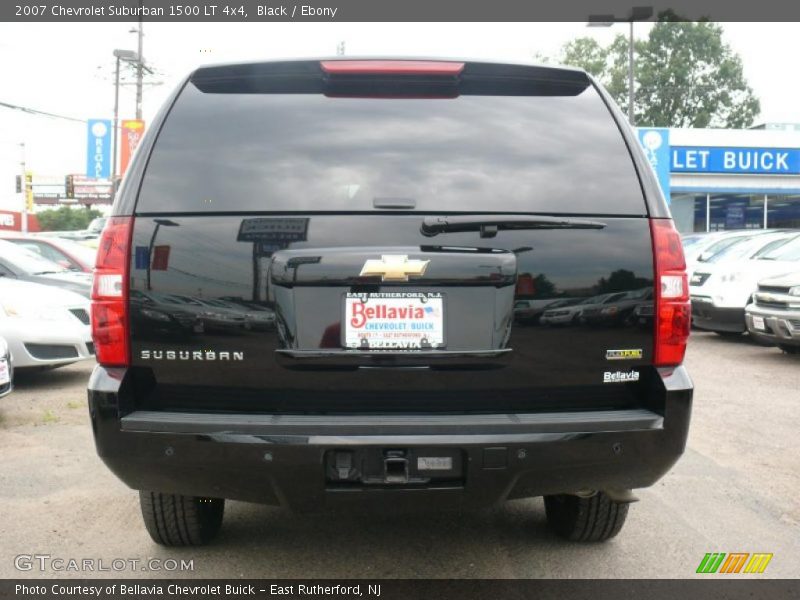 Black / Ebony 2007 Chevrolet Suburban 1500 LT 4x4