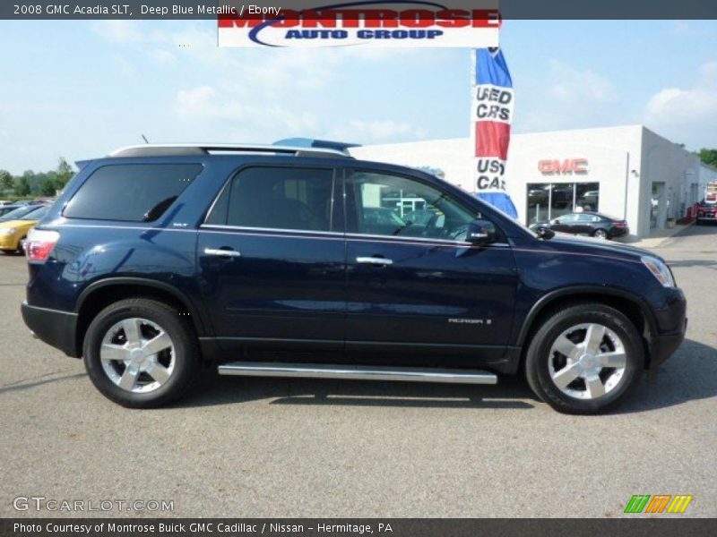 Deep Blue Metallic / Ebony 2008 GMC Acadia SLT