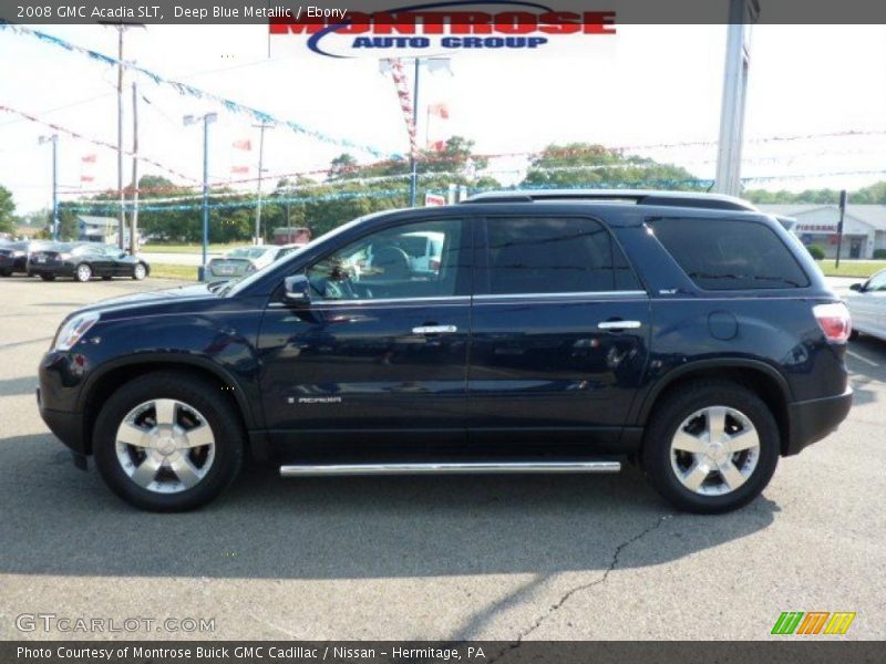 Deep Blue Metallic / Ebony 2008 GMC Acadia SLT