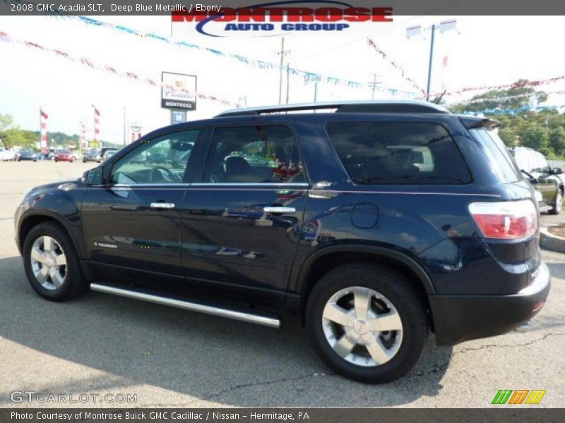 Deep Blue Metallic / Ebony 2008 GMC Acadia SLT