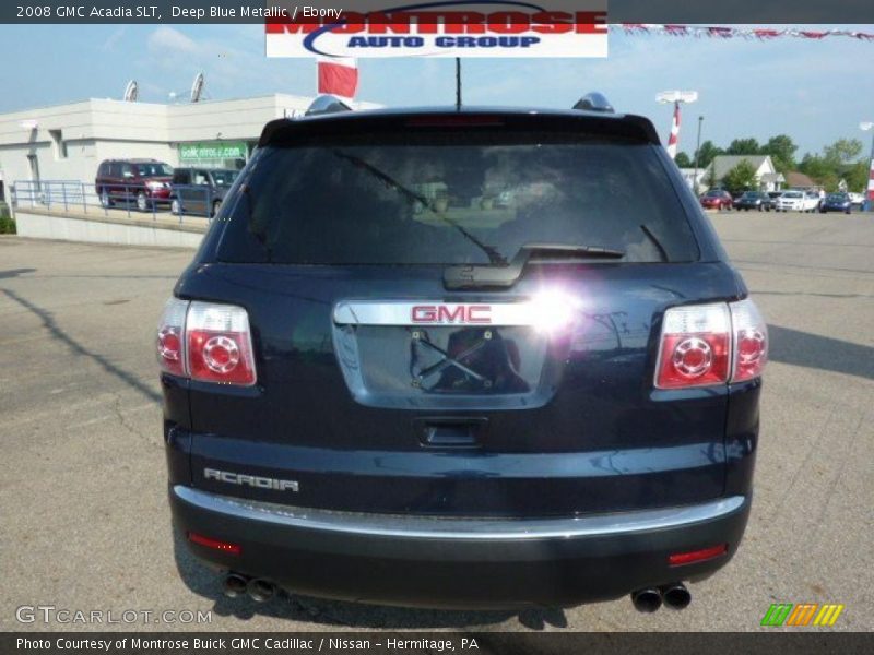 Deep Blue Metallic / Ebony 2008 GMC Acadia SLT