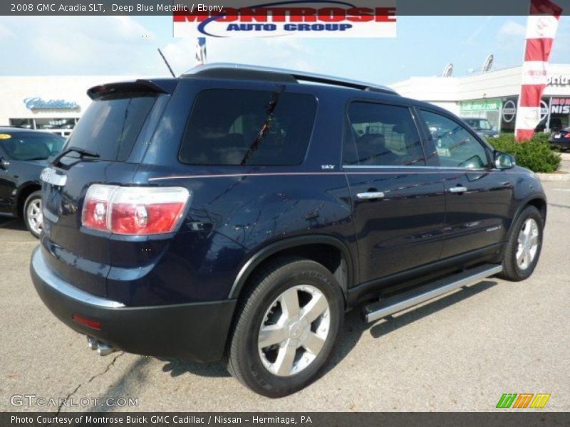 Deep Blue Metallic / Ebony 2008 GMC Acadia SLT