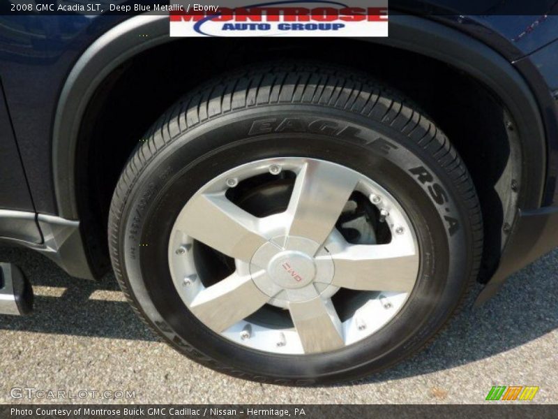 Deep Blue Metallic / Ebony 2008 GMC Acadia SLT
