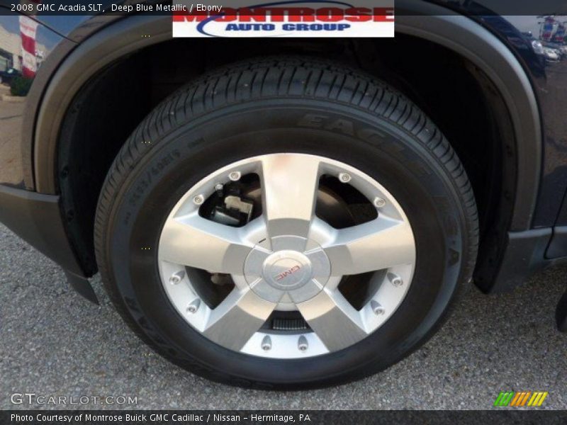 Deep Blue Metallic / Ebony 2008 GMC Acadia SLT