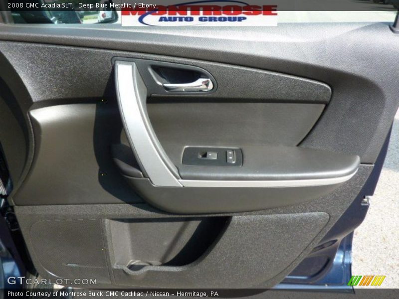 Deep Blue Metallic / Ebony 2008 GMC Acadia SLT